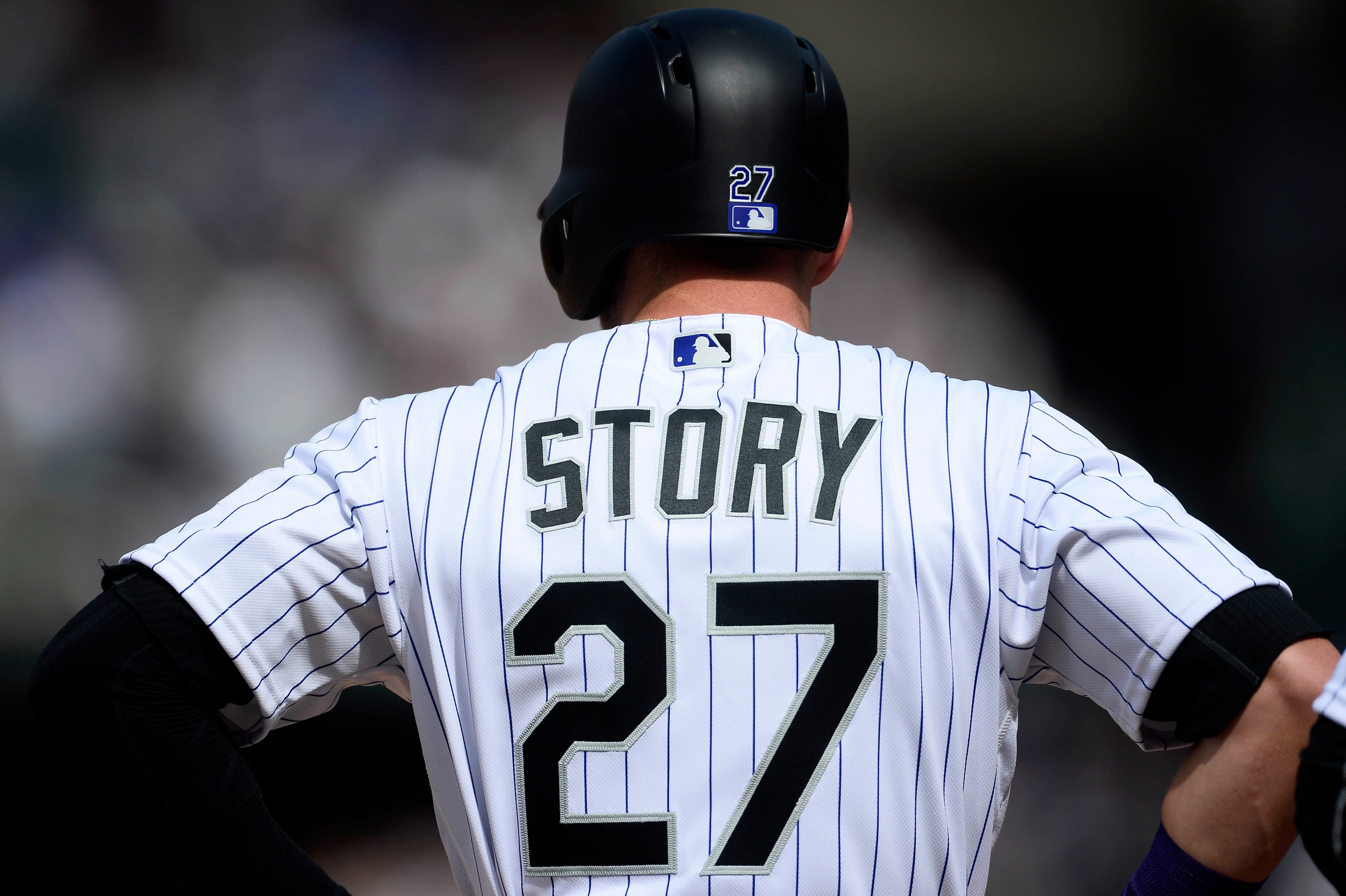 trevor story rockies jersey